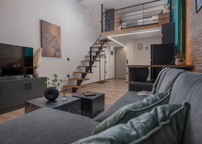 Apartament Roy Living Salonic